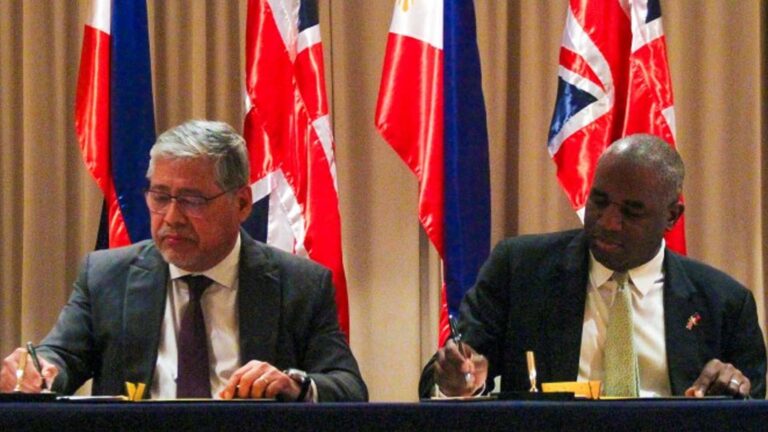 Philippines, United Kingdom Ink Framework To Facilitate More Defense, Trade Cooperation