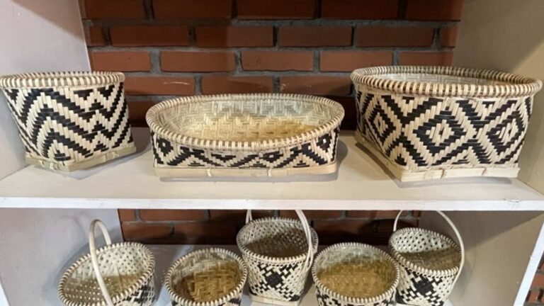 IP Bamboo Weavers Get Boost With DTI Shared Service Facility