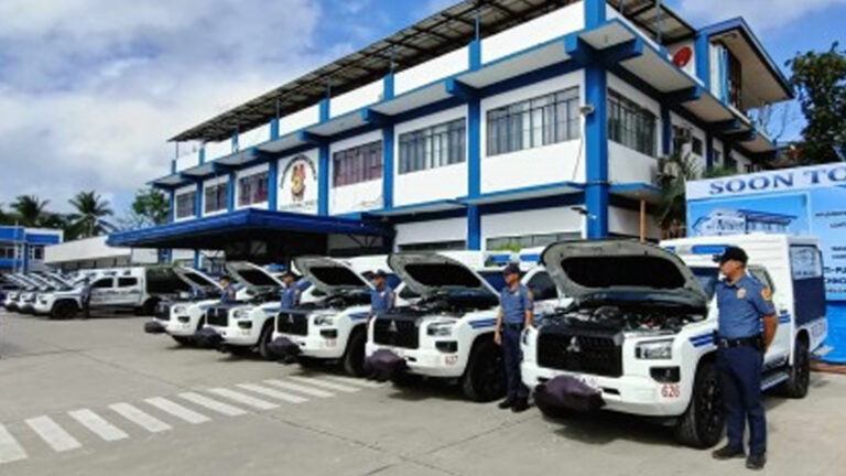 Western Visayas Police Receive Patrol Cars Ahead Of Midterm Polls
