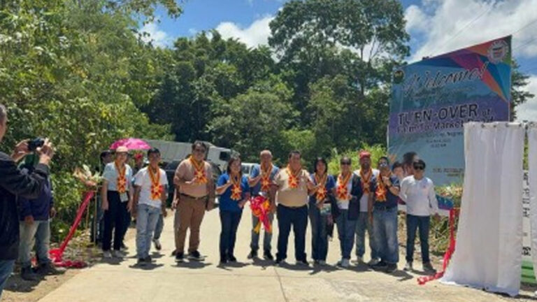 DAR Turns Over PHP25 Million Farm-To-Market Road In Bais City, Negros Oriental
