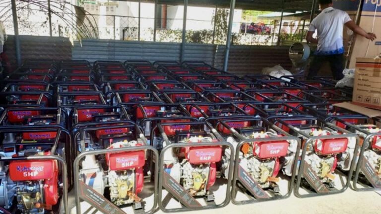 Ilocos Norte Farmers Get 60 Engine Pumps