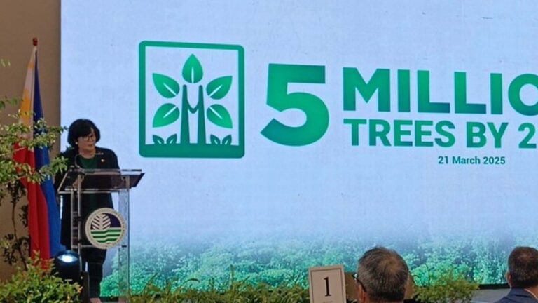 DENR Targets 5M Trees By 2028 Via ‘Forests For Life’ Program