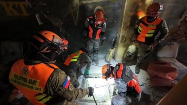 Philippine Team Continues Rescue, Medical Ops In Quake-Hit Myanmar