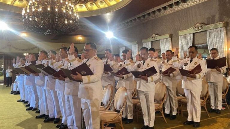 Lead By Example, President Marcos Tells Newly-Promoted PNP Execs