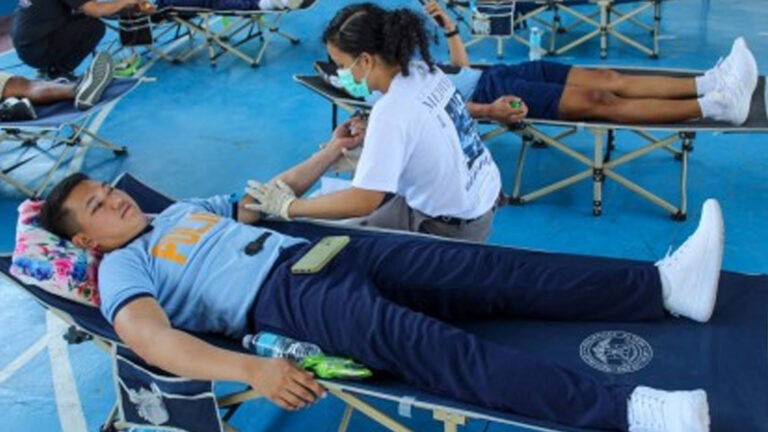 Ilocos Norte Police Bloodletting Activity Yields 39 Bags