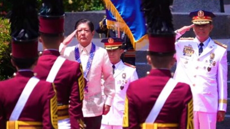 President Marcos To PNPA Grads: Let Public Feel Presence Of Law