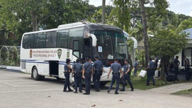 Negros Oriental Receives 310 Additional Police Officers For Poll Duty