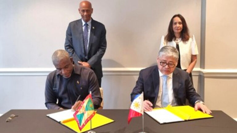 Philippine Establishes Formal Diplomatic Ties With Grenada