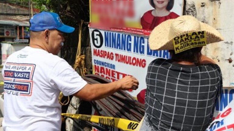 Group Urges Candidates To Help Remove Campaign Materials