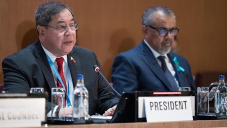 DOH Chief Assumes Presidency Of 78th World Health Assembly