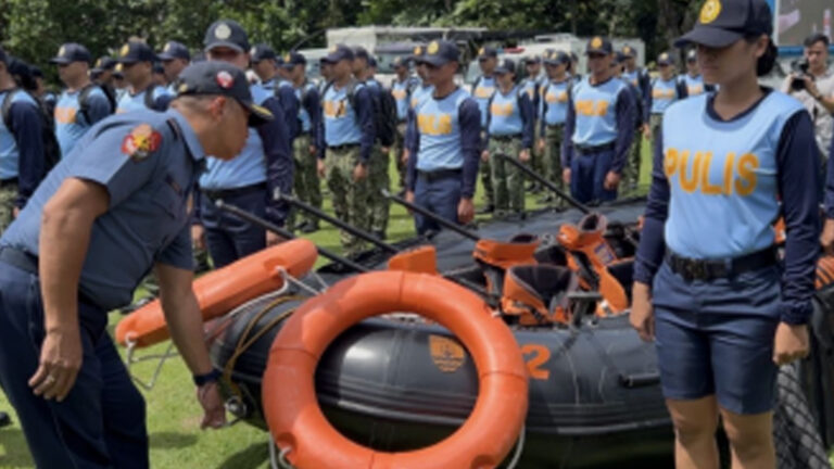 PNP-Bicol Inspects Disaster Response Equipment To Boost Preparedness