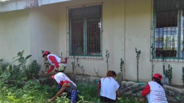 TUPAD Workers Help Antique Town Prepare Schools For Start Of Classes