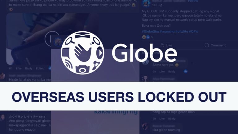Globe Overseas Users Locked Out Of Online Banking