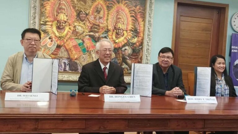 Taiwan Donates Quake Early Warning Devices To Iloilo City