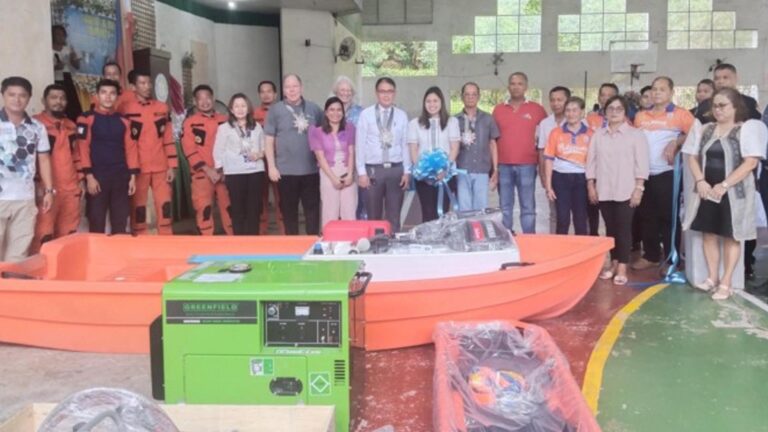 Donated Equipment To Boost Samar Town’s Disaster Response