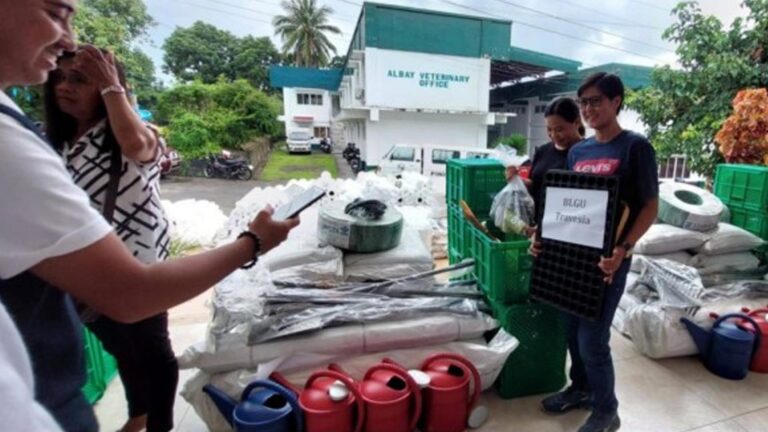 Department Of Agriculture Sends PHP3.48 Million Intervention For Veggie Gardens In Albay