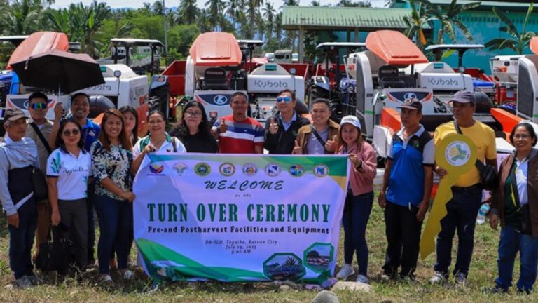 DA-13 Allots PHP72 Million Farm Machinery For Caraga