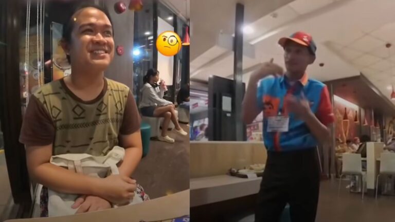 Deaf Content Creator Lights Up After Spotting Fellow PWD In Fast-Food Chain