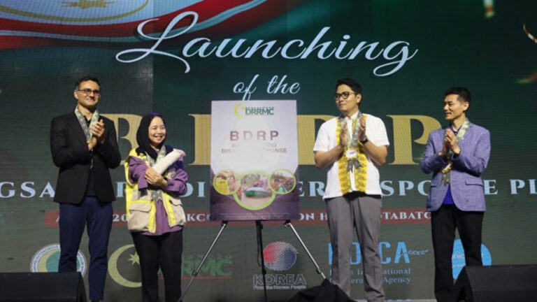 1st Disaster Response Plan Focused On BARMM Kids, Families Launched