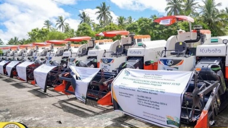 Farmers’ Coops In Albay Receive Agricultural Inputs Worth PHP78.9 Million