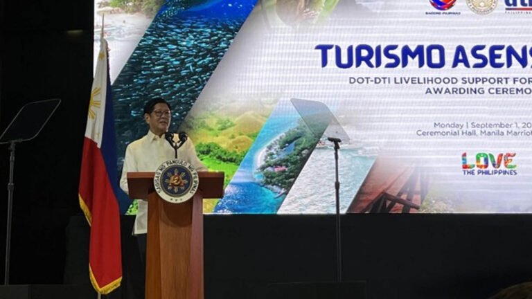 President Marcos: Tourism Loan Program To Drive Jobs, Growth In Regions