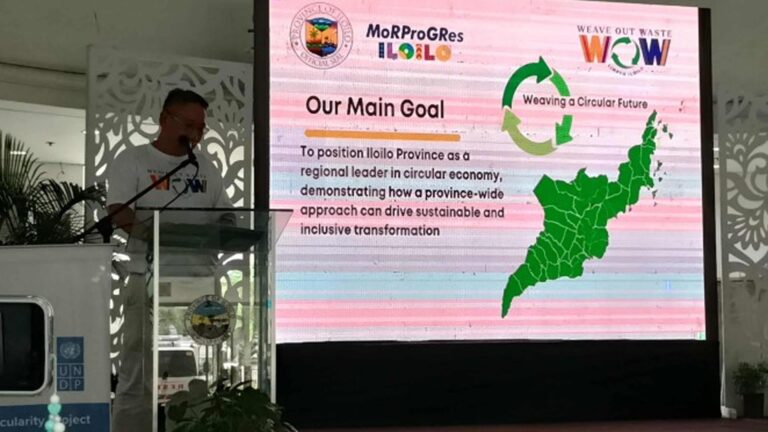 Iloilo Province Unveils ‘Weave Out Waste’ Program