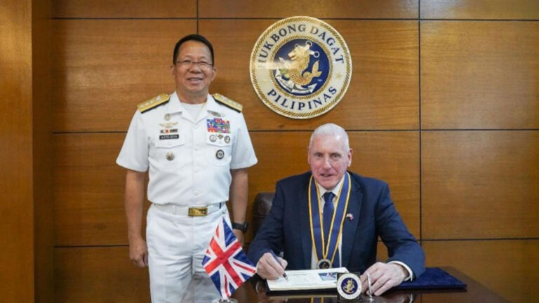 Philippine Navy Sees More Defense Cooperation With United Kingdom Counterpart
