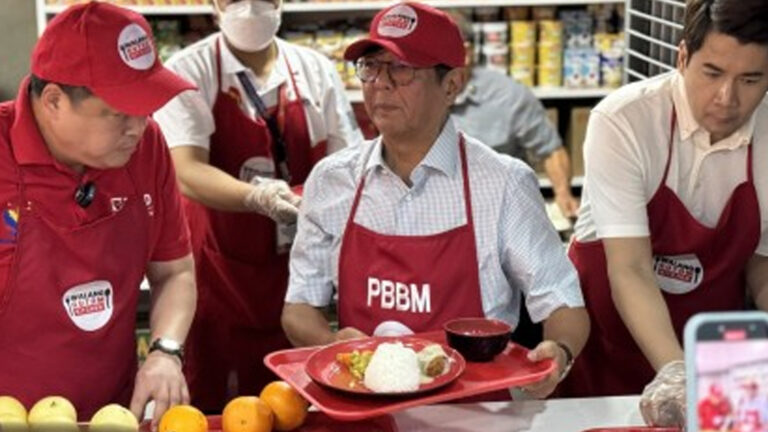 PBBM Visits ‘Walang Gutom Kitchen,’ Orders More Food Banks Vs. Hunger