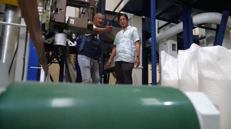 PBBM Inaugurates Rice Processing System In Pampanga