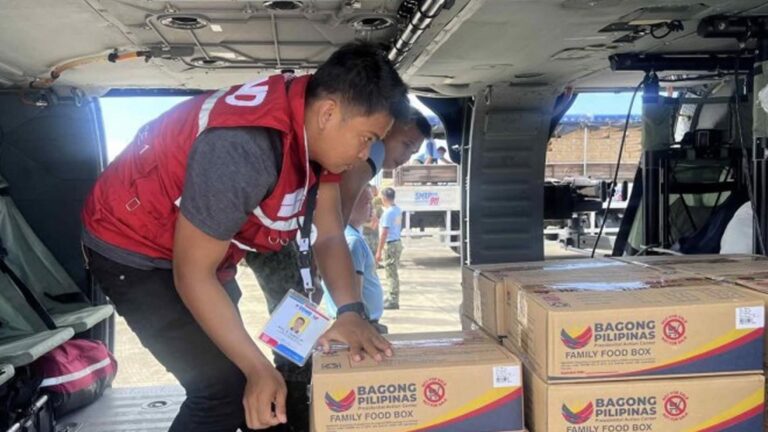 800 Family Food Packs Airlifted To Typhoon-Hit Calayan Island