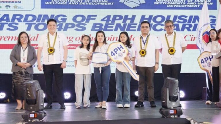 DHSUD, DSWD Partner To Give Housing To Graduating 4Ps Families