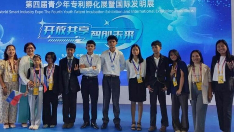 Agusan Del Sur Students Win In China Global Innovation Expo