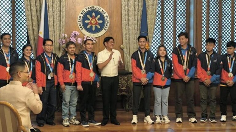 PBBM Grants Cash Incentives To WorldSkills ASEAN Medalists