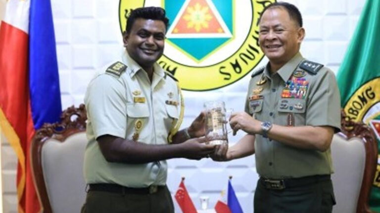 Philippine Army Eyes Stronger Defense Ties With Singapore