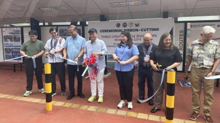 2 PWD-, Biker-Friendly PUV Stops Open In Marikina