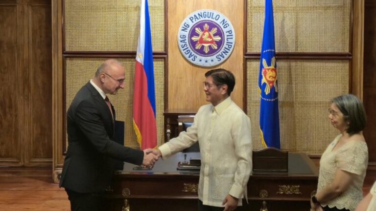 President Marcos Meets With Croatian Foreign Minister In First Visit To Philippines