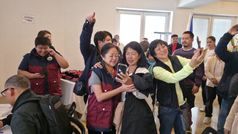 First Lady Leads OFW Caravan In Italy