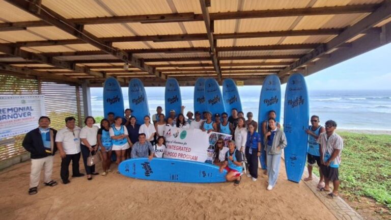 DOLE Backs Guiuan’s Surf Tourism, Donates New Boards