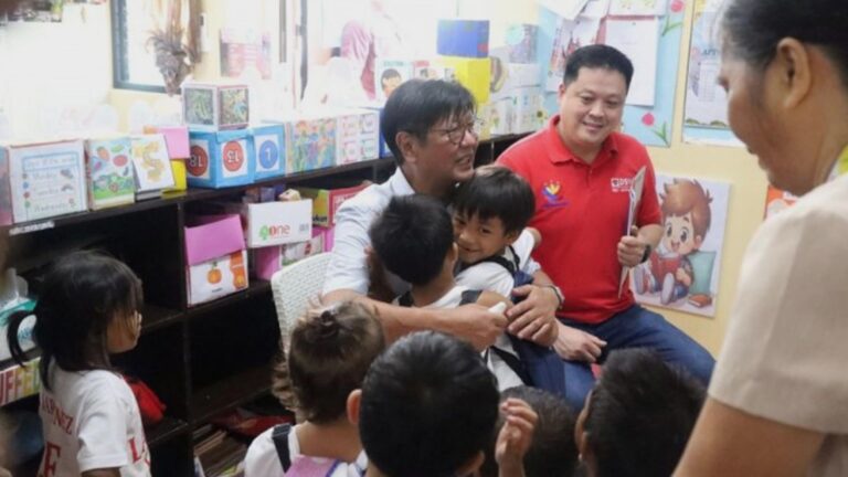 PBBM Gets Warm Welcome At Agusan Del Norte Child Center Visit