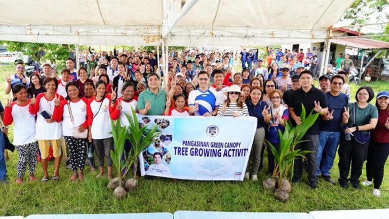 500K Tree Seedlings Planted Under Pangasinan’s Green Canopy Program