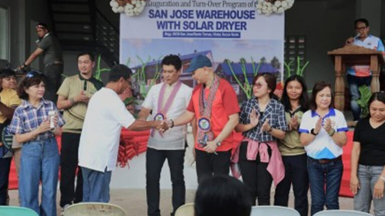 Warehouse With Solar Dryer Worth PHP11.4 Million Opens To Benefit Ilocos Farmers