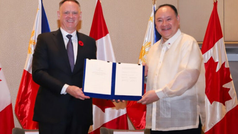 Philippines, Canada Tighten Defense Ties With SOVFA Signing