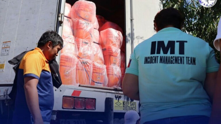 OCD Sends 3K Hygiene Kits To Tino-Hit Families In Dinagat