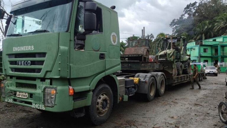 Road Restoration, Aid Delivery Ongoing In Typhoon-Hit Aurora