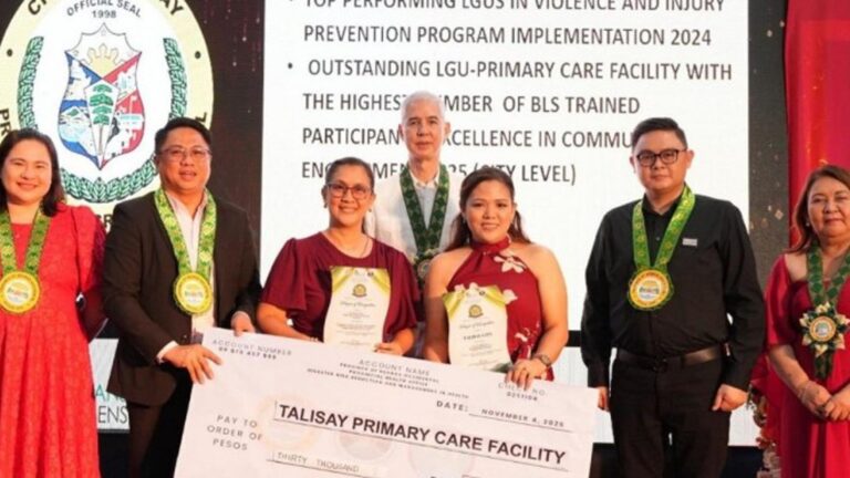 Negros Occidental Fetes Environmental Health, Sanitation Champions
