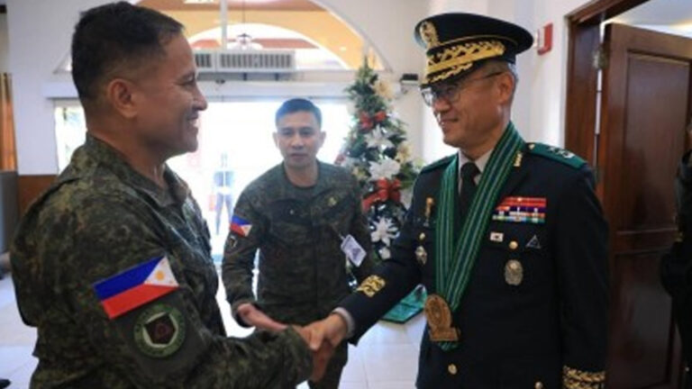 Philippines, South Korea Army Officials Reaffirm Defense Ties