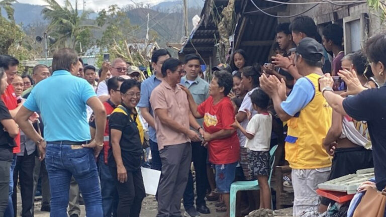 PBBM Visits Catanduanes, Assures Aid To Uwan-Affected Residents