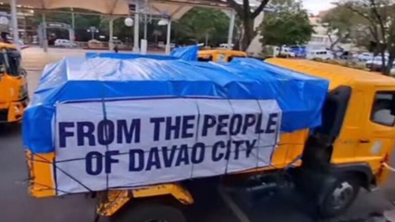 Davao City Sends PHP6.6 Million Aid To Quake-Hit Cebu, Davao Oriental Towns