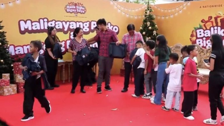 PBBM Leads Gift-Giving For Children At Palace; Nationwide Events Set