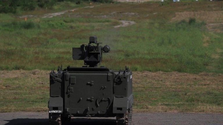 Philippine Army Receives Locally Designed Automated Gun Mount From DOST